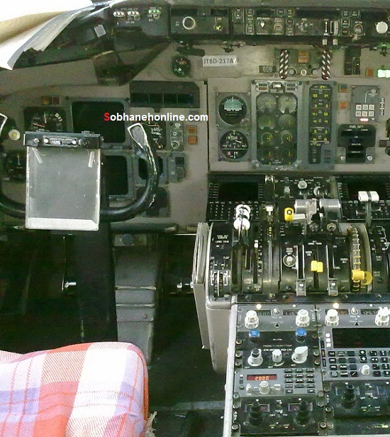 عکس/ روکش جالب صندلی خلبان ایرانی!