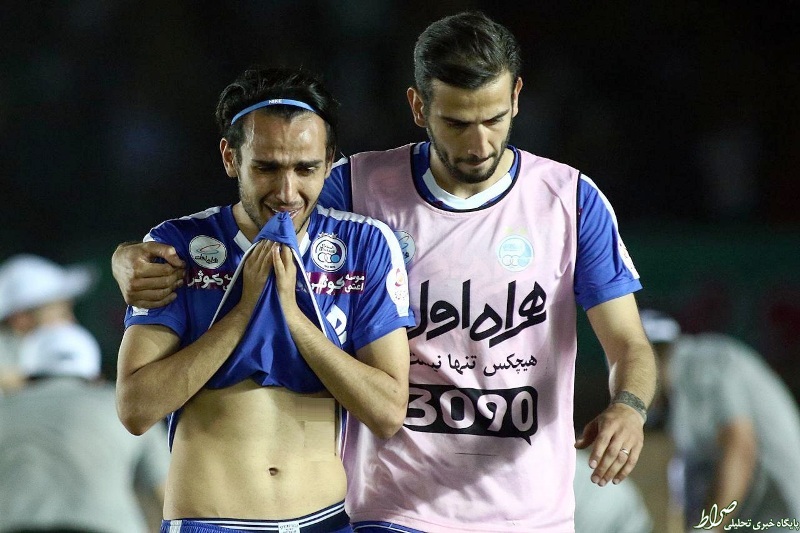 عکس/ اشک‌های پنالتی‌گیر استقلال