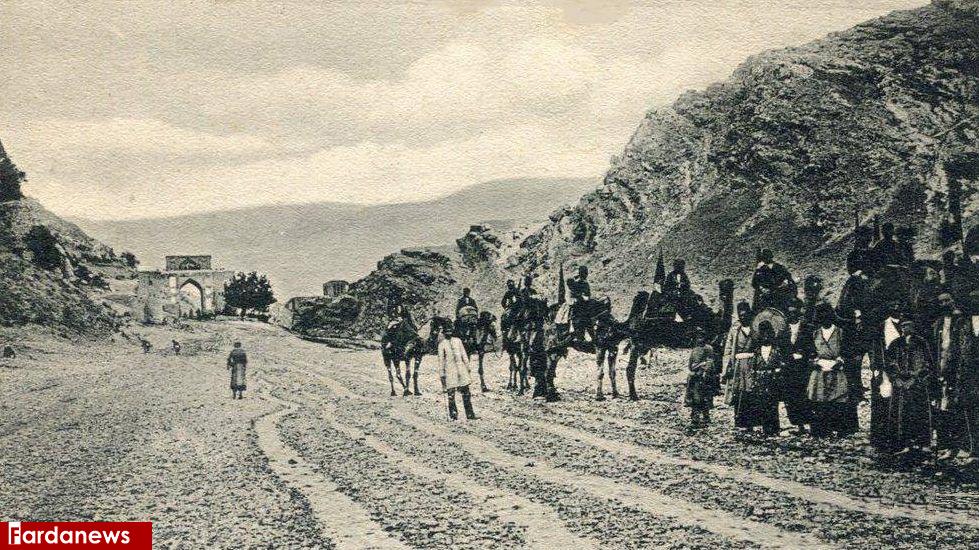 عکس/ دروازه قرآن شیراز در دوره قاجار عکس/ دروازه قرآن شیراز در دوره قاجار