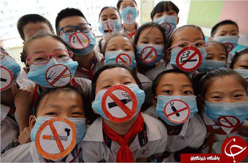 عکس/ تبلیغات روز جهانی بدون دخانیات، پکن عکس/ تبلیغات روز جهانی بدون دخانیات، پکن