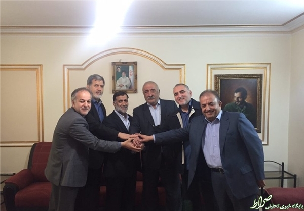 عکس/ مدیران تراکتور هم قسم شدند