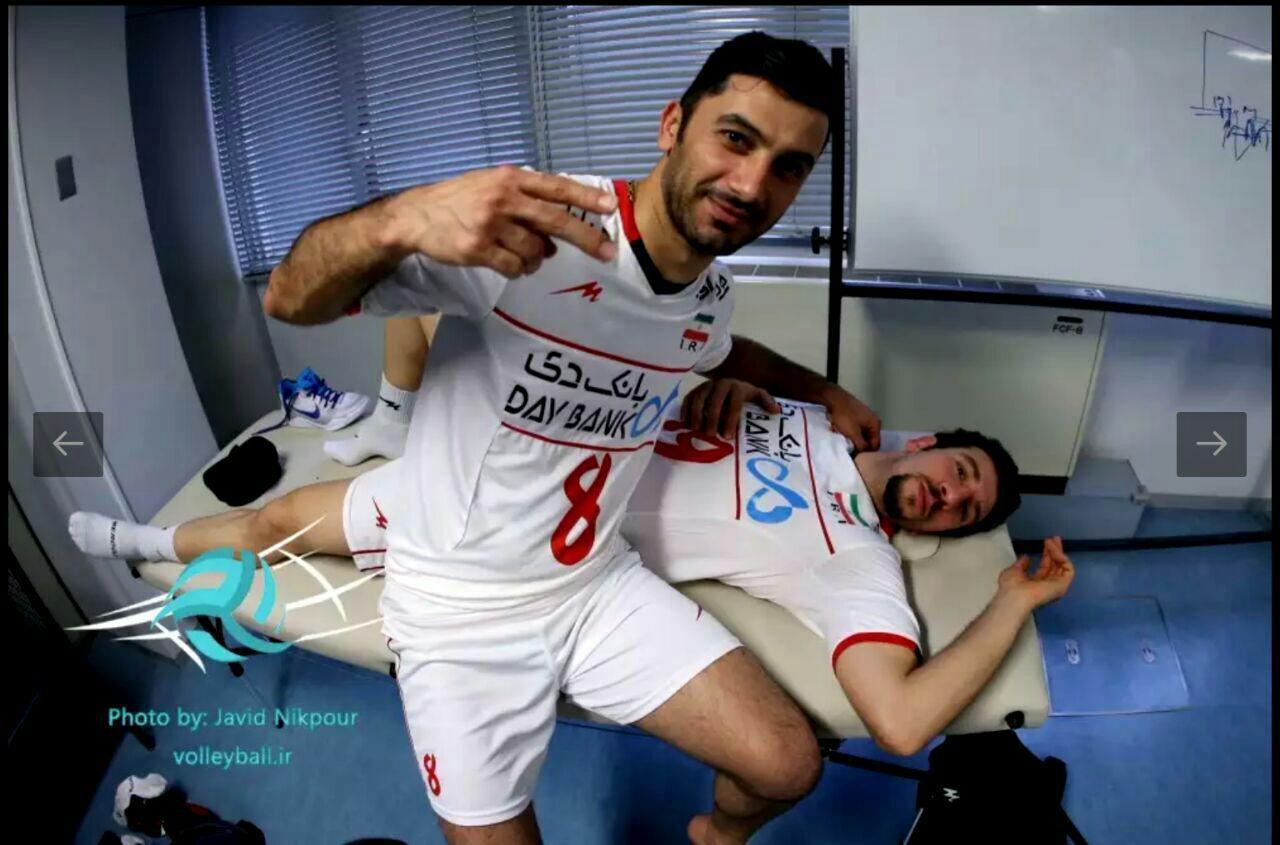 عکس/ لیبروی ایران غش کرد