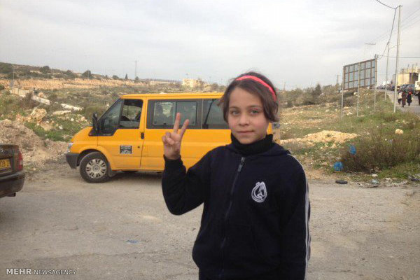 خبرنگار نوجوان فلسطینی خبرساز شد +عکس