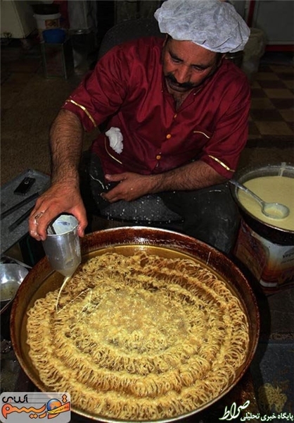 بزرگترین زولبیای ایران آماده شد +عکس بزرگترین زولبیای ایران آماده شد +عکس