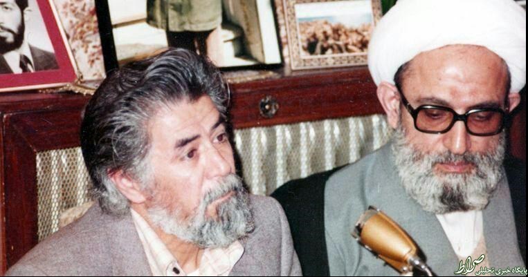 عکس/ استاد سبزواری درکنار آیت الله کنی