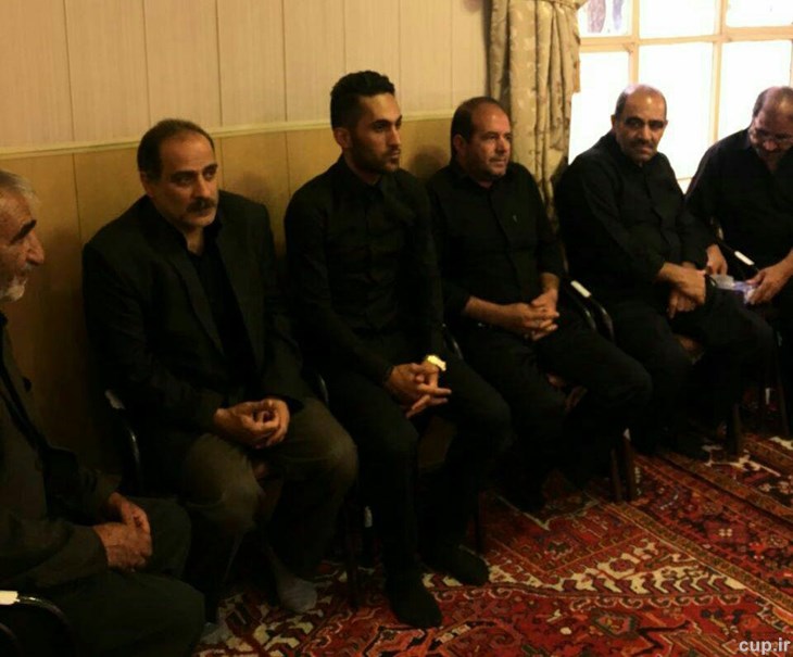پیام صادقیان عزادار شد+عکس پیام صادقیان عزادار شد+عکس