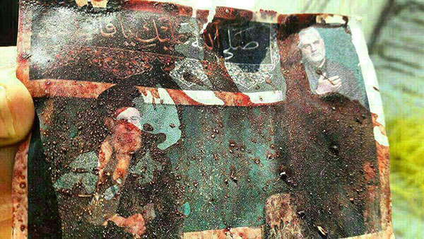 عکسی که در جیب یک شهید حرم بود عکسی که در جیب یک شهید حرم بود