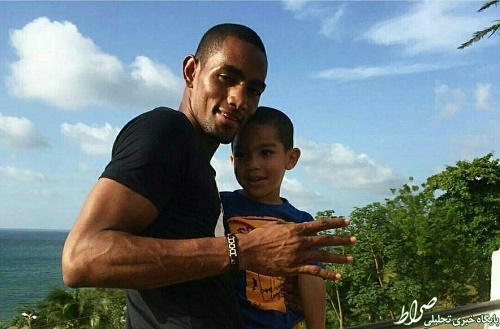 عکس/ کری خوانی مهاجم مازاد پرسپولیس