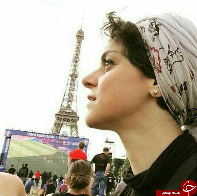 عکس/ بازیگر زن شهرزاد در یورو 2016