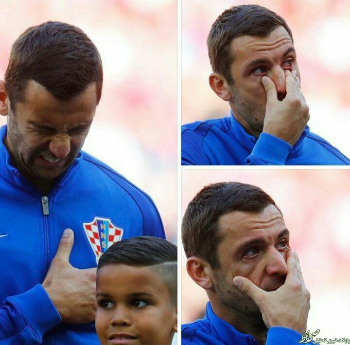 عکس/ اشکهای کاپیتان هنگام پخش سرودملی عکس/ اشکهای کاپیتان هنگام پخش سرودملی