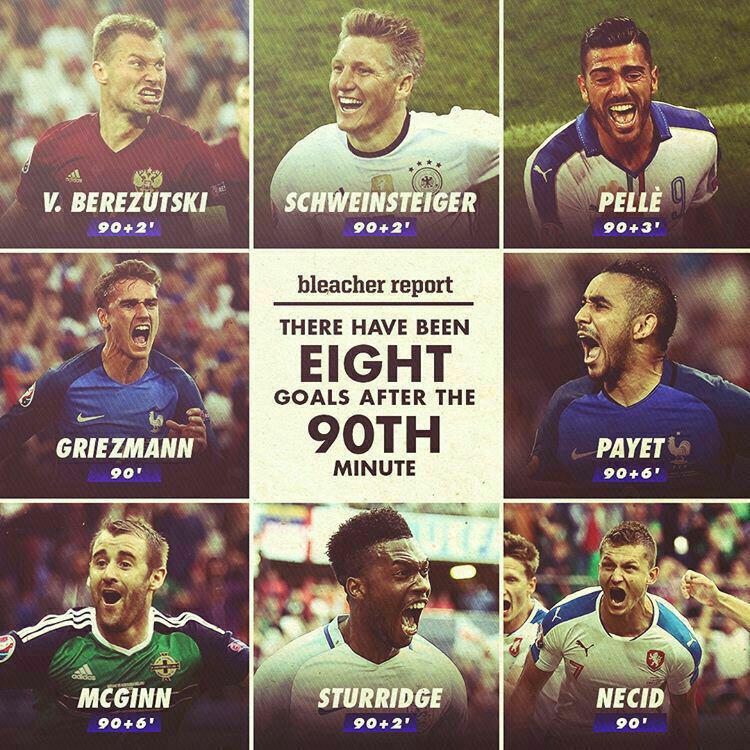 عکس/ آماری جالب از دیدارهای یورو 2016