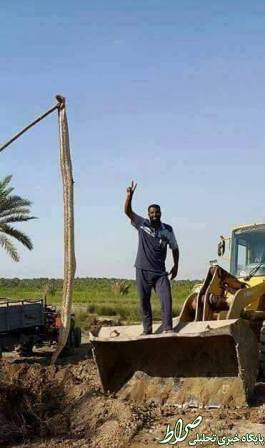تارزان عراق،اژدهای رمادی را کشت!+عکس