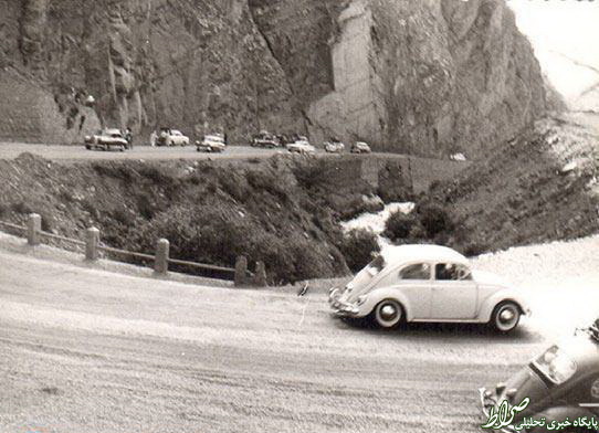 عکس/ وقتی جاده چالوس خاکی بود