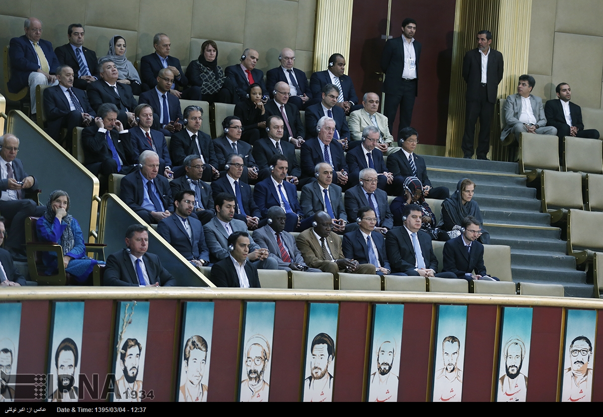 عکس/ میهمانان خارجی افتتاحیه خبرگان