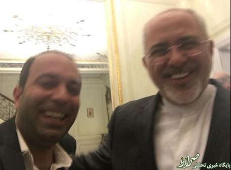 عکس/ سلفی کامران نجف زاده و جناب وزیر