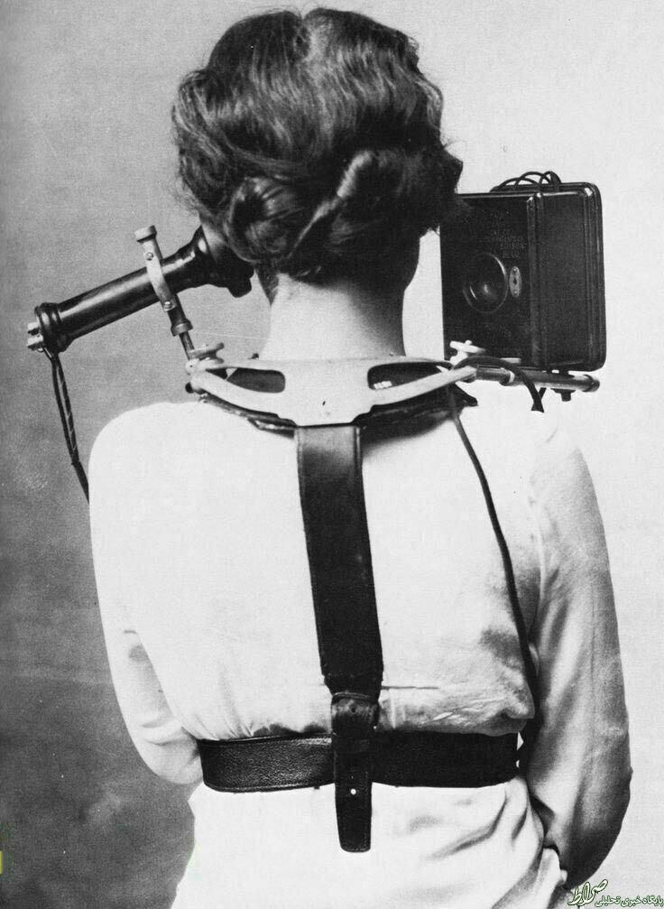 عکس/ اولین هندزفری ساخت بشر