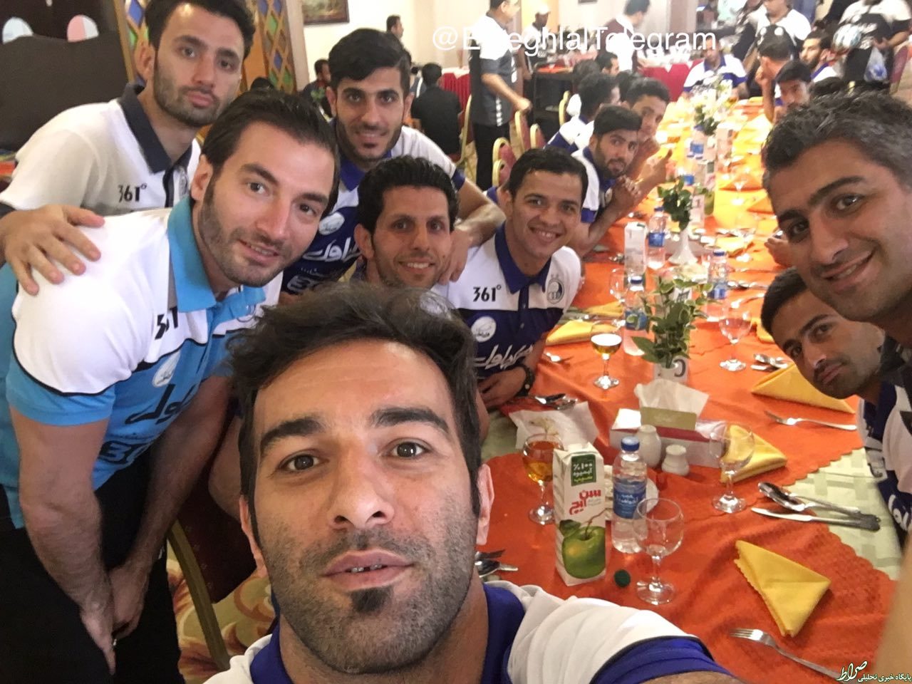 عکس/ سلفی استقلالی‌ها در هتل