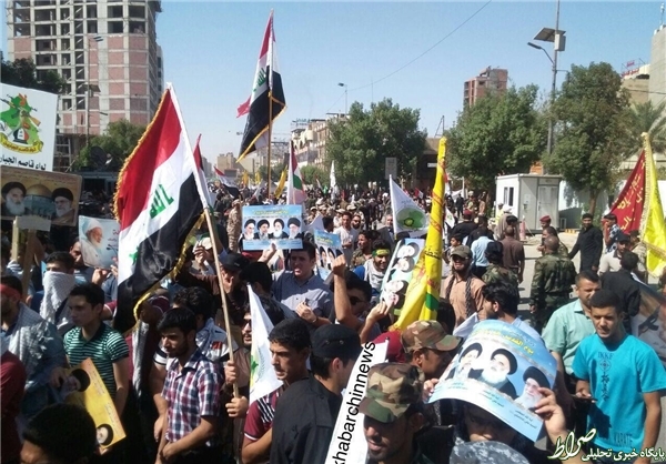 عکس/ راهپیمایی روز قدس در کربلا