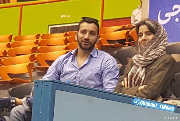 همسر ولاسکو در سالن 12 هزار نفری+عکس همسر ولاسکو در سالن 12 هزار نفری+عکس