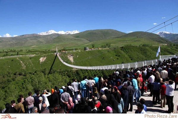 بزرگترین پل معلق خاومیانه را بهتر بشناسید +تصاویر بزرگترین پل معلق خاومیانه را بهتر بشناسید +تصاویر
