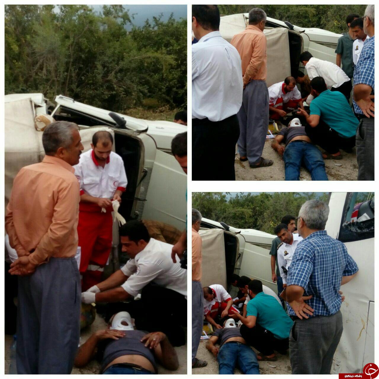 تصادف در جاده بهشهر به گلوگاه+عکس تصادف در جاده بهشهر به گلوگاه+عکس
