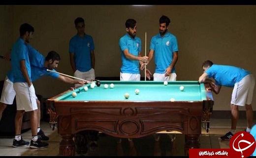 عکس/ استقلالی ها بیلیارد باز شدند