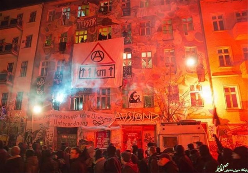 شورش و ناآرامی در برلین +تصاویر