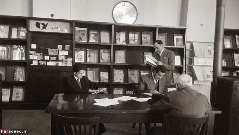 عکس/ کتابخانه آمریکایی‌ها در تهران
