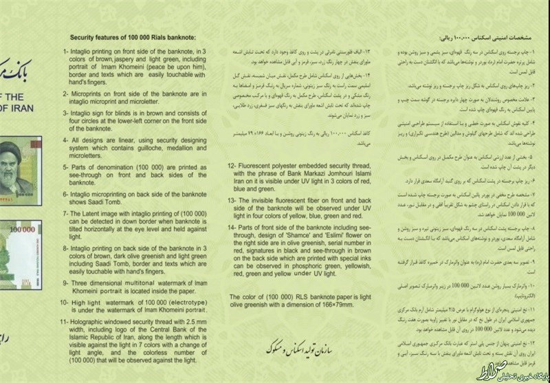 اسکناس تقلبی در دست آقای رئیس کل+عکس
