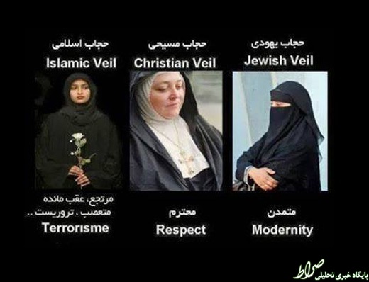 انواع حجاب و پوشش در ادیان +تصاویر