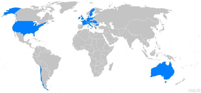 اولین کشورهای شرکت کننده در المپیک