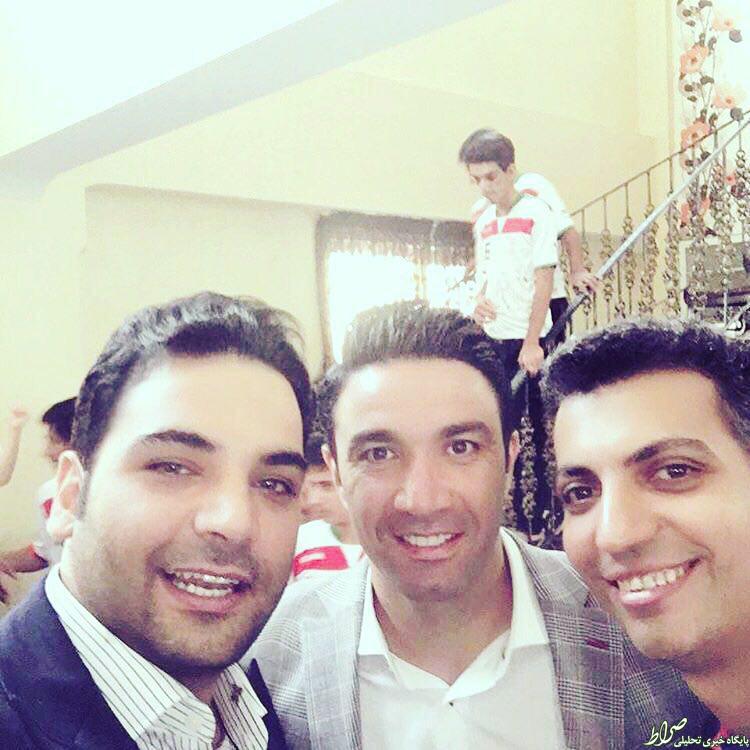 عکس/ سلفی عليخاني با نكونام در روز خداحافظي