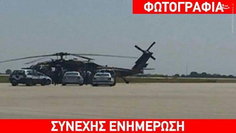 عکس/ بالگرد کودتاچیان ترکیه‌ای در یونان