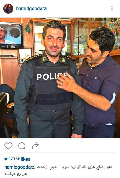 عکس/ حمید گودرزی در نقش جدیدش