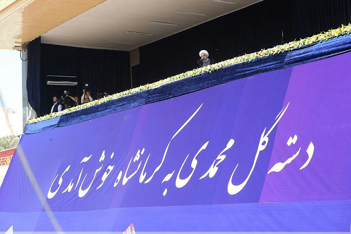 عکس/ کولر گازی جایگاه سخنرانی روحانی!