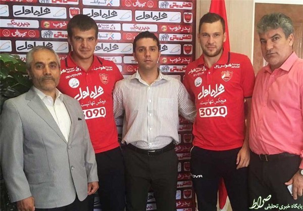 بازیکنان اوکراینی به پرسپولیس پیوستند بازیکنان اوکراینی به پرسپولیس پیوستند