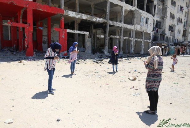 عکس/ پوکمون در میان خرابه‌های فلسطین