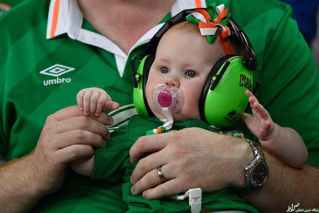 کوچک ترین هوادار ایرلند!