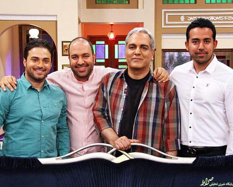 عکس/ خواننده محبوب مهمان دورهمی