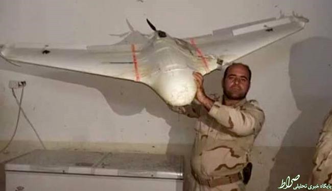 سرنگونی پهپاد داعش در صلاح‌الدین+عکس