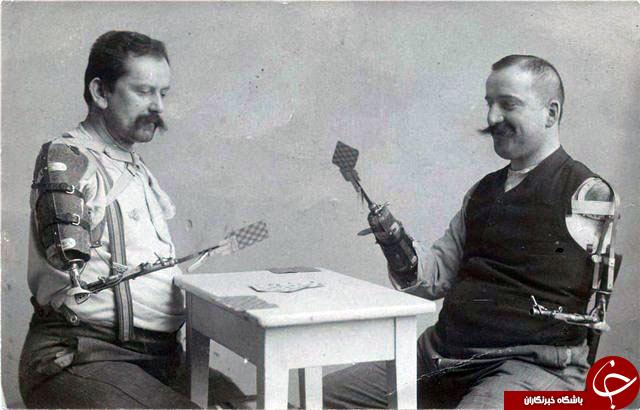 عکس/ پاسوربازی با اندام مصنوعی جدید!