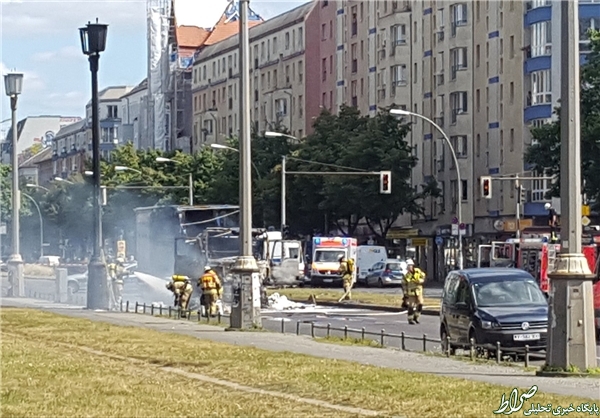 شنیده شدن صدای انفجار در برلین