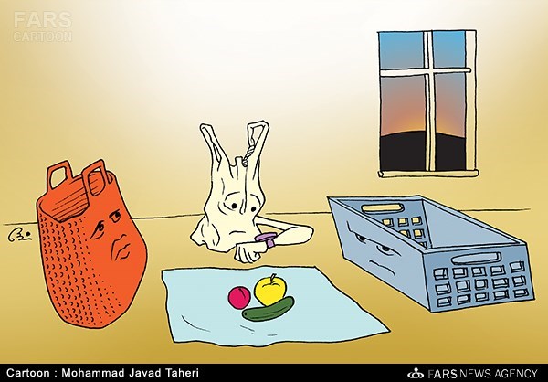 کاریکاتور/ روزه داری سبد خانوار!