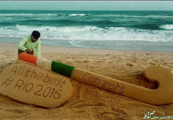 عکس/ المپیک ریو از دید هنرمند هندی