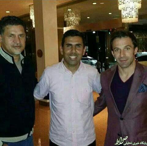 عکس/ علی دایی و دل پیرو در یک قاب