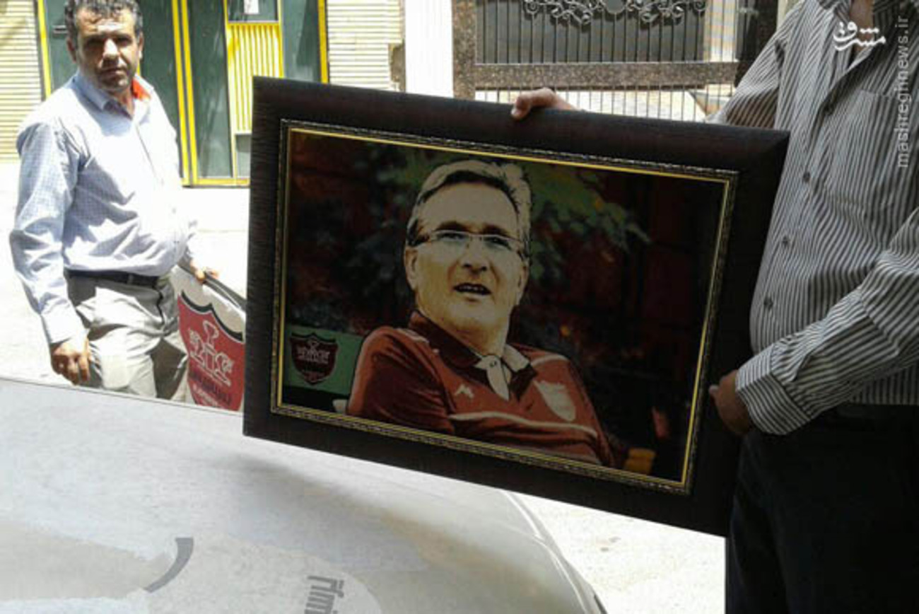 عکس/ وقتی یک هوادار برانکو را غافلگیر می‌کند