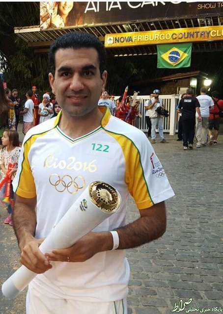 عکس/ مشعل المپیک دردست ورزشکارایرانی عکس/ مشعل المپیک دردست ورزشکارایرانی