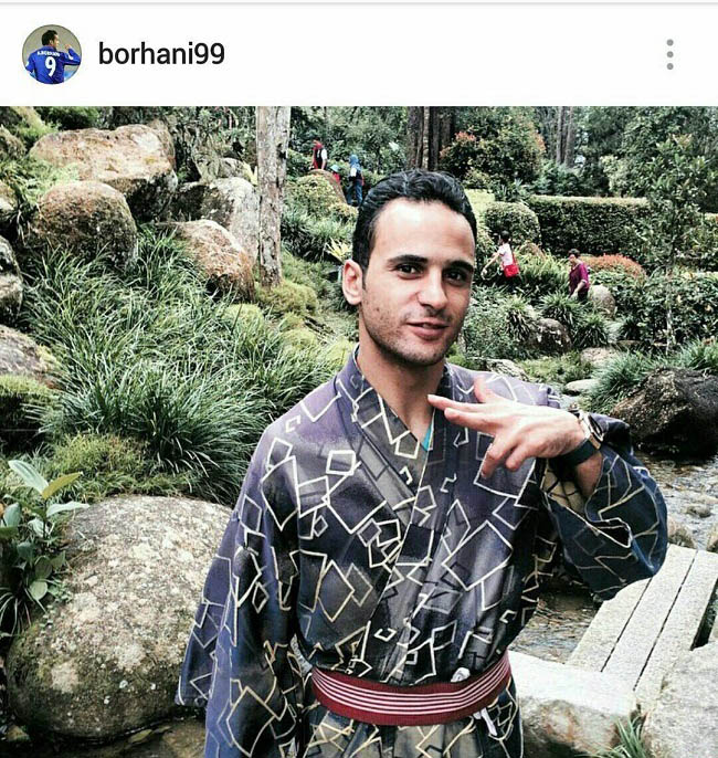 عکس/ آرش برهانی در نقش یک سامورایی عکس/ آرش برهانی در نقش یک سامورایی