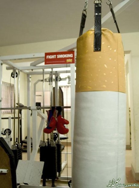 عکس/ خلاقیت در طراحی کیسه بوکس