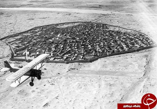 تصویر هوایی از بغداد صد سال پیش تصویر هوایی از بغداد صد سال پیش